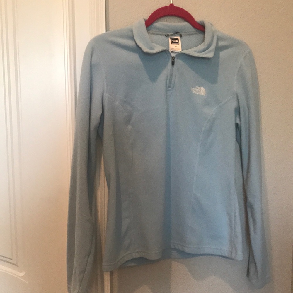 Authentic North Face Blue Fleece Medium